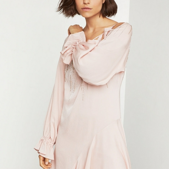 Embroidered Cutout Cocktail Dress - Picture 2 of 8